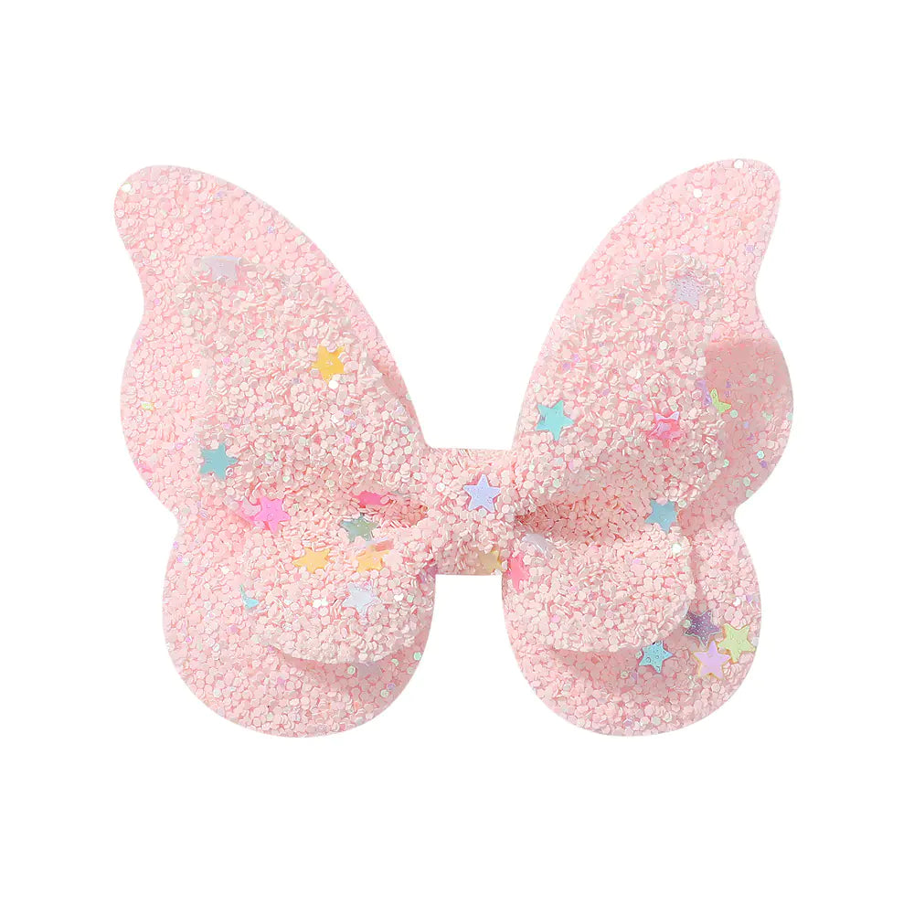 New Gradient Bow Hair Clips for Kids (Baby Hair Accessories)