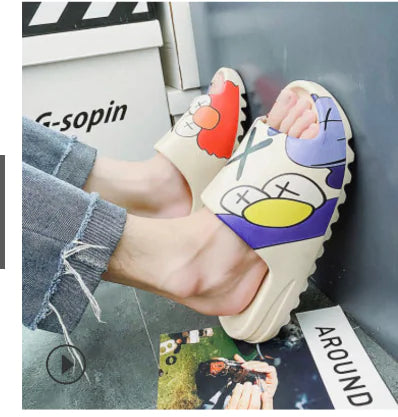Coconut Slides for Men - Trending Summer Beach Footwear