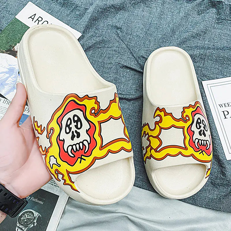 Coconut Slides for Men - Trending Summer Beach Footwear